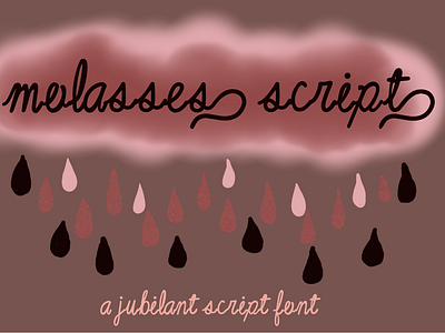 Molasses Script Font