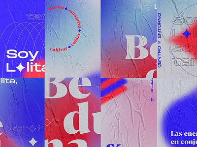 Identidad - poster - Beduina tarot branding design graphic design gráficos illustration poster print