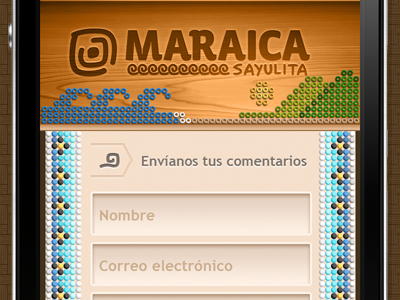 Contact Us Page | Mobile buttons iphone mobile ui web