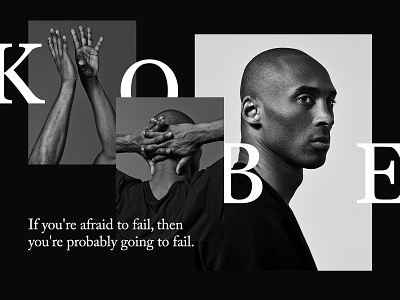Kobe Bryant black blackwhite kobe kobe bryant kobe design mamba nba poster print typography