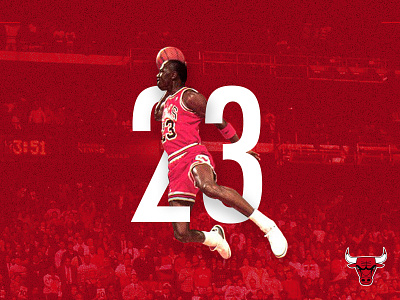Michael Jordan basketball bulls chicago bulls mj nba poster print red red design