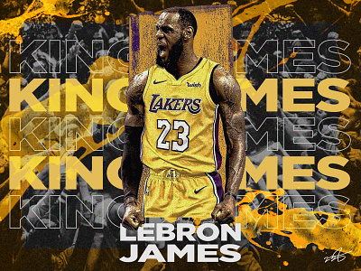 LeBron James LA Lakers Jersey by Mista Matt Design on Dribbble