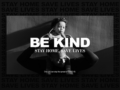 Stay Home, Save Lives corona virus covid covid 19 message poster print save lives stay home stop the spread typography