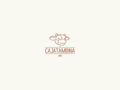 Cajatambina Logo artisanal branding design graphic design illustration logo milk peru