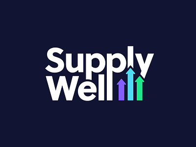 SupplyWell branding brand branding design logo
