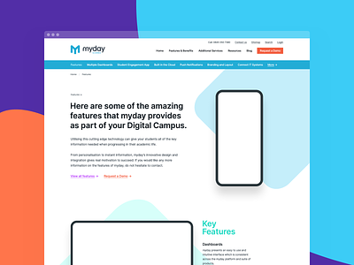 Digital Campus / V design ui website