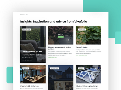 Insights, Inspiration and advice advice blog design insights inspiration