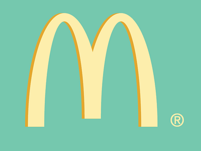 McDonald's retro style design