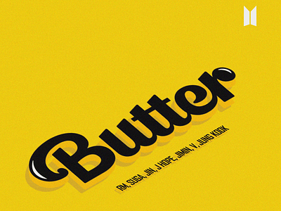 Butter remake design typography
