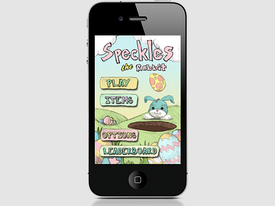 Speckles app design game ios iphone ui