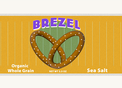 Brezel/Pretzel branding food illustration food label graphic design graphic designer illustration illustrator logo logo design packaging packaging label typography typography design