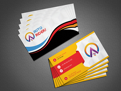 Business Card Design : Auto Riders