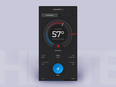 Heater control application