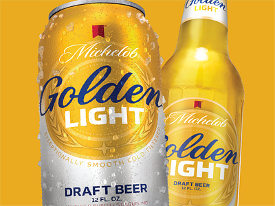 Michelob Golden Light Packaging