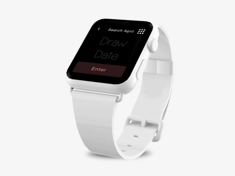 7 Days, Apple Watch App Features animation apple calendar design gif gui ios ui user interface ux watch