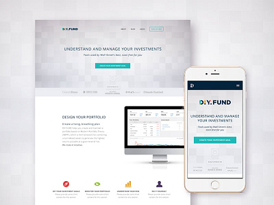 DIY.FUND Responsive Website