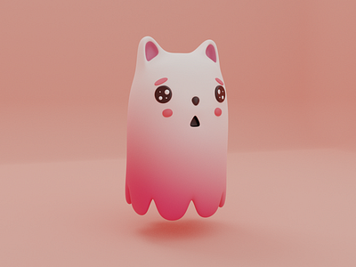 Neko Ghost Cute