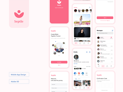 Septle | Mobile App Design