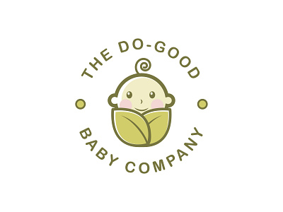 The Do-Good Baby Company branding design graphic design logo vector