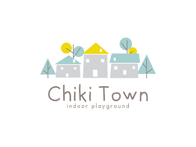 Chiki Town branding design graphic design logo vector