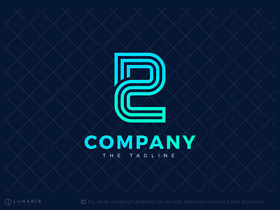 P C letter logo - for sale branding c letter logo graphic design lettering logo logo for sale logoground monogram logo p letter logo pc letter logo vector