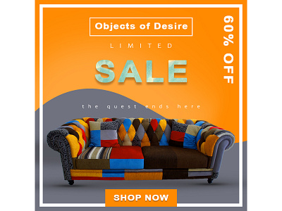 sofa sale banner banner design