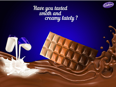 Cadbury Chocolate poster design