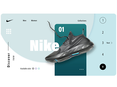 Nike Shoes social media post poster design