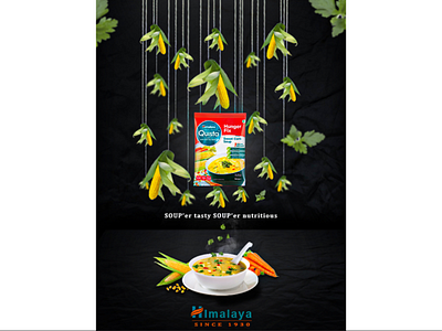 Himalaya Soup design poster design