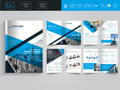 Corporate Brochure, Company Profile Template