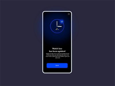 Watch face app clock design minimalistic ui watch watch face app