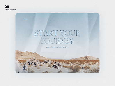 Design challenge 08 ✨: web design for travel agency app branding design ui uidesign uiux ux web web design