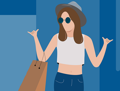 STYLISH FOR ALL YOUR MODES. character freelancer graphic design illustration stylish