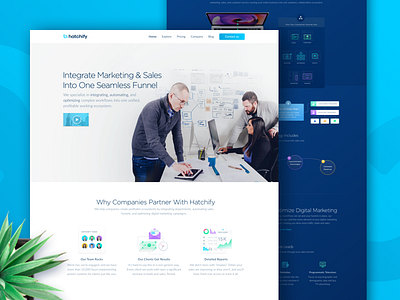 Sales and Marketing Automation Integration Services Homepage