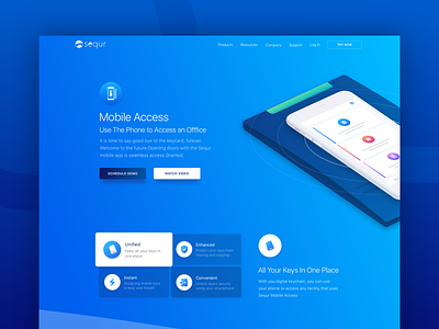 Mobile Access Product Feature Page