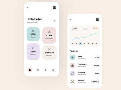 Finance App UI