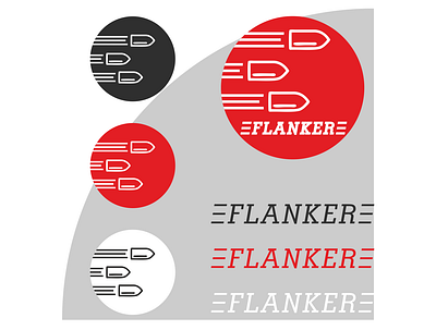 Flanker Gaming gaming logo logo design