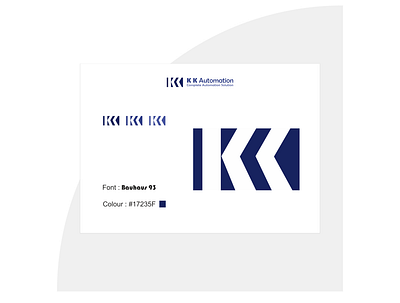 K.K Automation Industry Logo Design industrialdesign logo design logotype