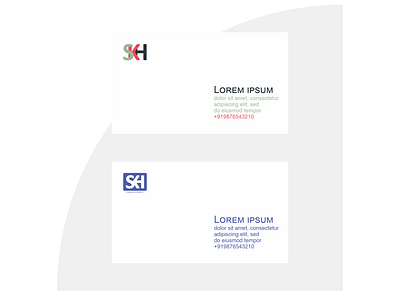 SKH Consultancy visiting card