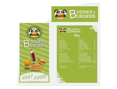 Buddies & Burger Branding branding food logo logo design