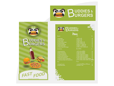 Buddies & Burger Branding