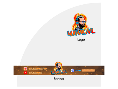 Mahakaal Gaming Youtube Overlay gaming logo logo design youtube