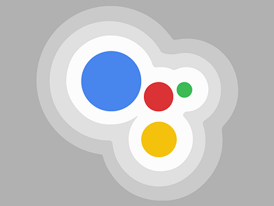 Google Assistant ai android assistant blue google gradient green ios iphone nougat red yellow