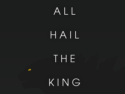 ✖️ ALL HAIL THE KING ✖️ black blockbuster godzilla kaiju king monster movie story universal