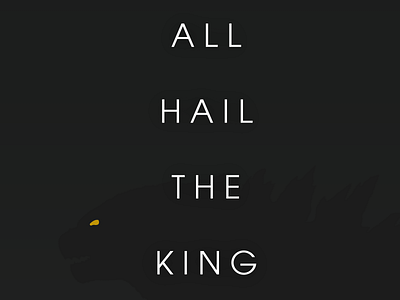 ✖️ ALL HAIL THE KING ✖️