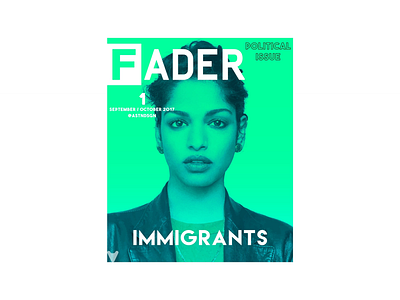 The Fader: Political Issue magazine music politics