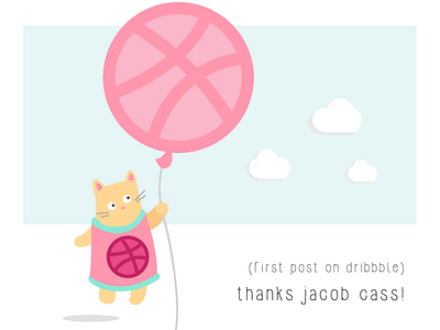 Dribbble cat.