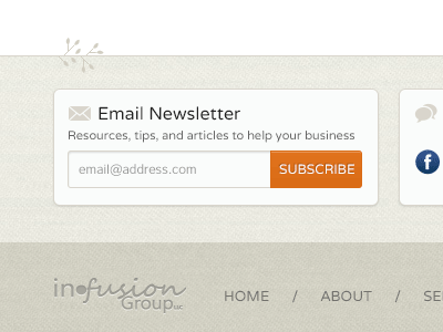 Newsletter Subscription blur email focus form input newsletter