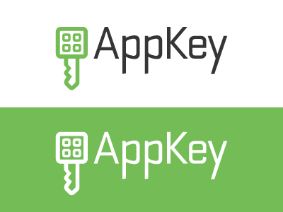 Appkey Logo brand branding key logo
