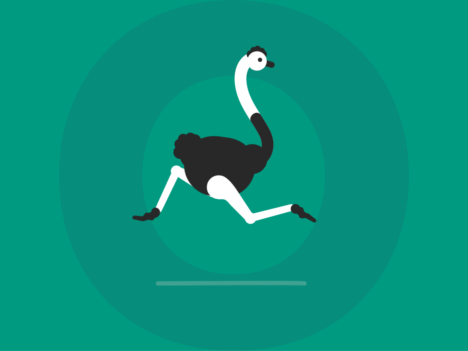Ostrich by Jaganraj on Dribbble